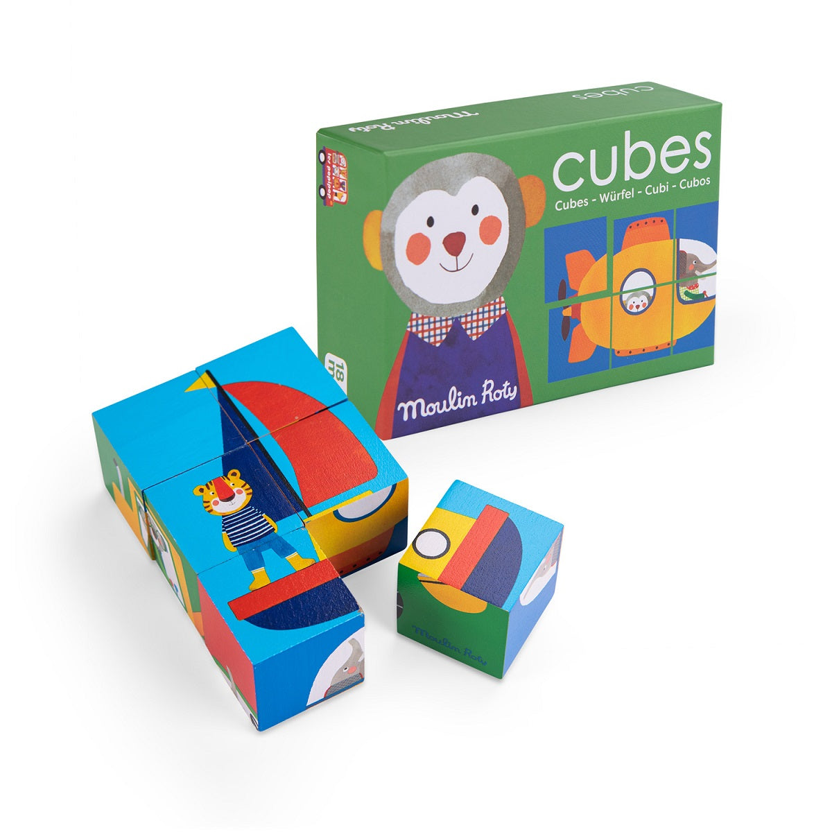 Popipop - 6 Cubes Puzzle