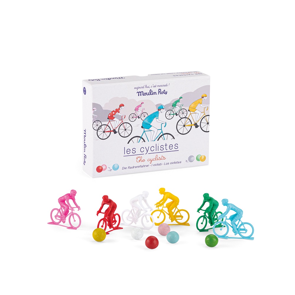 Aujourd Hui Cest Mercredi - Cyclists With Marble Game 