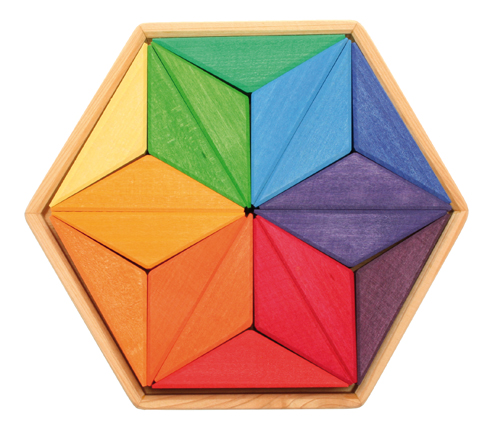 Puzzle Complementary Colours Star