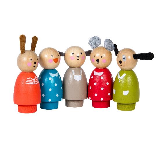 Grande Famille - Play - Characters (set of 5) 