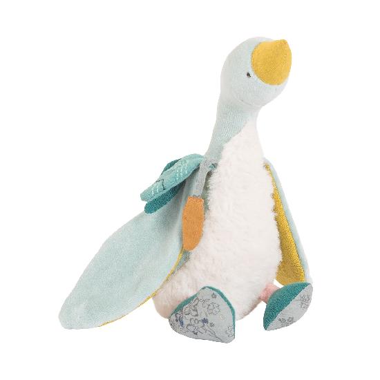 Moulin Roty - Voyage D'Olga - Goose Soft Toy, Blue WHILE QTY LAST 