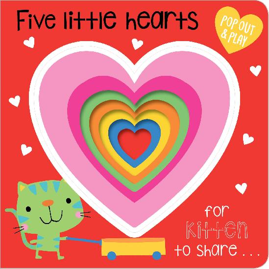 Five Little Hearts Pop Out and Play BB 
