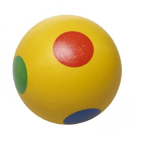 Nic Cubio Ball Spotted Yellow 4.5cm WHILE QTY LAST