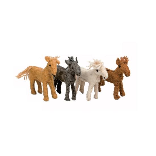Animals - Barn Horses 4pcs  