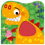 Never Touch A Dinosaur! 4-in-1 Jigsaw Puzzle Set