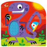 Never Touch A Dinosaur! 4-in-1 Jigsaw Puzzle Set