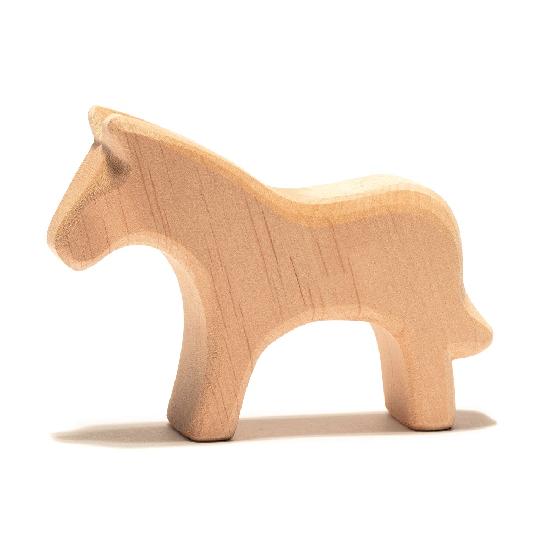 Natural Wood Horse