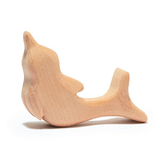 Natural Wood Dolphin