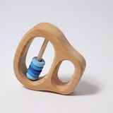 Rattle With 5 Small Discs, Blue