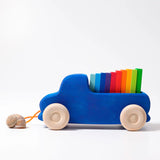 Pull Along Truck, blue