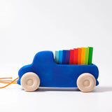 Pull Along Truck, blue