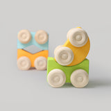 Stacking Cars ORANGE (2 pcs)