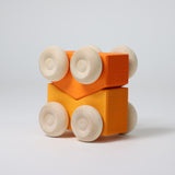 Stacking Cars ORANGE (2 pcs)