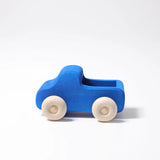 Wooden Truck, Small Blue
