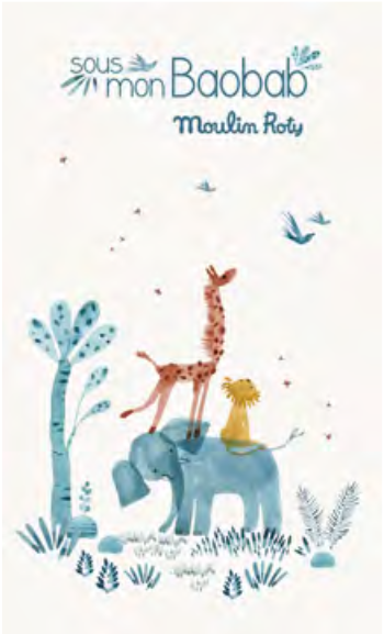 P.O.P. Moulin Roty SHOP Poster - Sous Mon Baobab 60x100cm