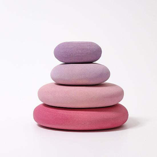 Blocks - Pebbles Flamingo 4pcs