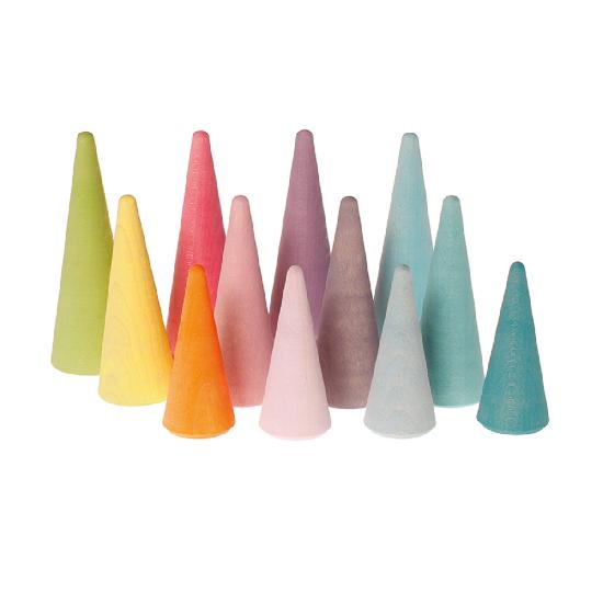 Blocks - Forest Pastel 12 pcs