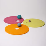 Grimm's x Stapelstein Rolling Discs Warm Pastel