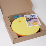 Grimm's x Stapelstein Rolling Discs Warm Pastel