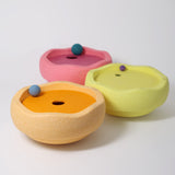 Grimm's x Stapelstein Rolling Discs Warm Pastel