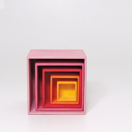 Grimms - Stacking Boxes Small, Lollipop