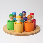 7 Rainbow Friends in 7 Bowls