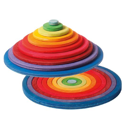 Learning - Concentric Circles and Rings (10 colours)
