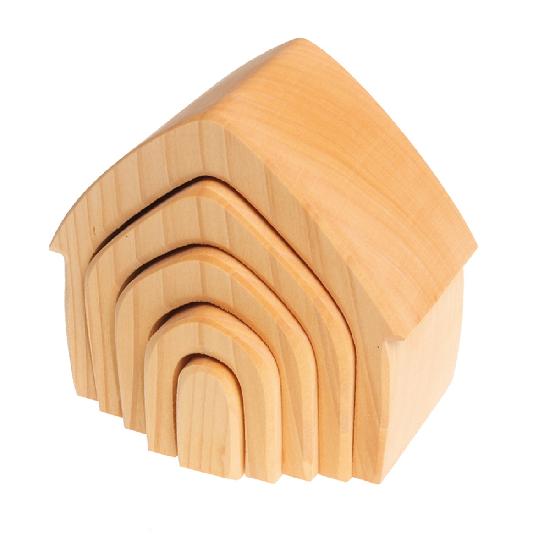 House, natural (5 pcs)