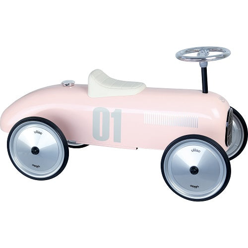 Ride On - Car, Vintage Light Pink