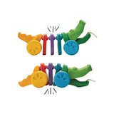 Pull-Along Rainbow Alligator