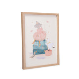 P.O.P. Moulin Roty - Wood Frame for 30x40cm Wall Art