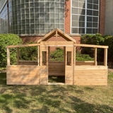Cedar Playhouse Extension / 3-sided Pavilion