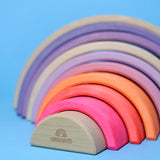 Rainbow Neon Pink 10pcs