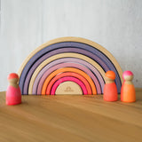Rainbow Neon Pink 10pcs