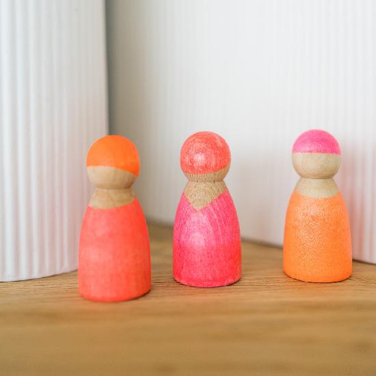 Neon Pink Friends
