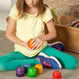 Coloured Bowls and Balls   (6 colours)
