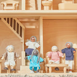 Grandmother Dollhouse Figure - Medium Skin Tone