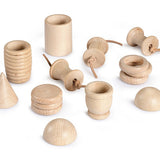Natural Treasure Basket With 20 Elements