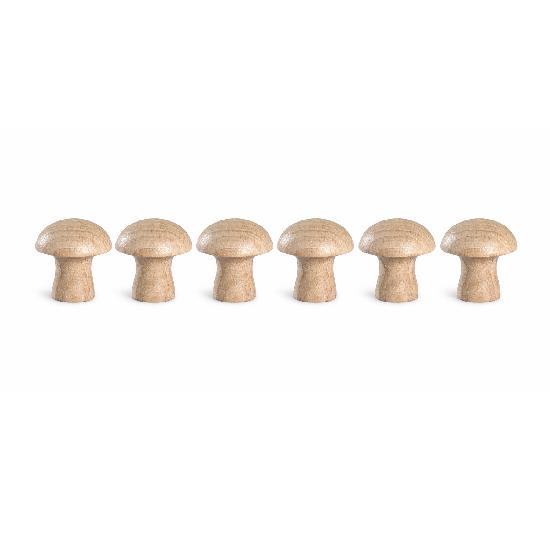 Natural Mushrooms 6 pcs