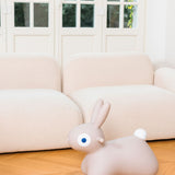 Hoppi - Bouncing Bunny Warm Grey