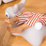 Hoppi - Bouncing Bunny Warm Grey