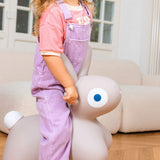 Hoppi - Bouncing Bunny Warm Grey