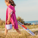 Beach / Bath Poncho Burgundy