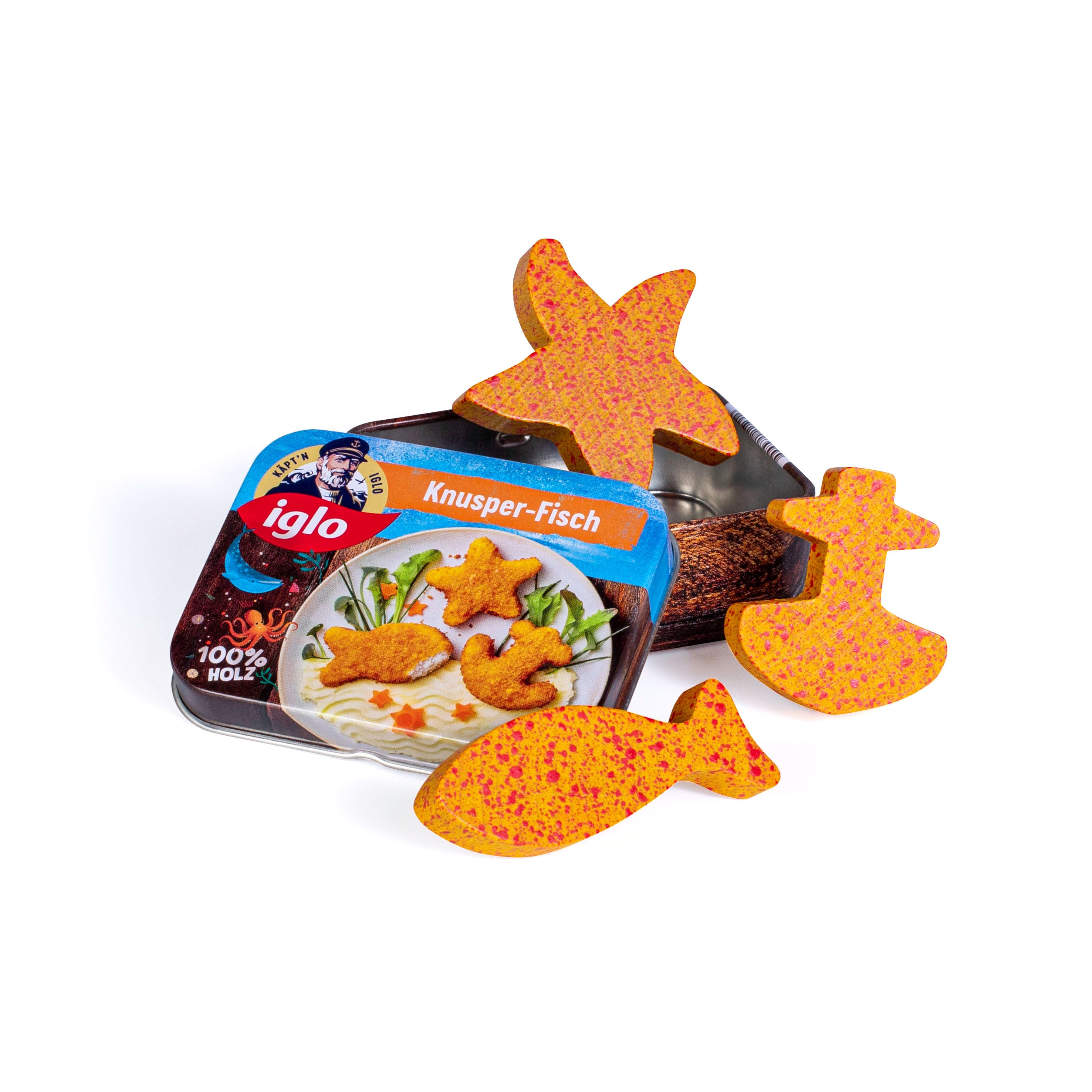 Crispy Fish Iglo in a Tin