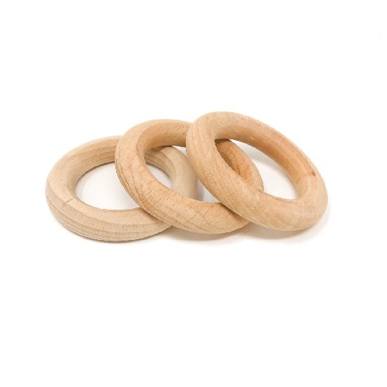 Natural Hoops 8 cm