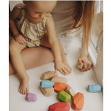 Toys and Blocks - Stacking Stones - Rainbow