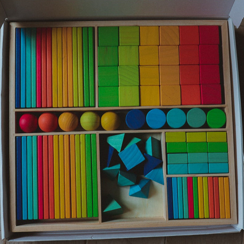 Toys and Blocks - Mixed Blocks - Rainbow