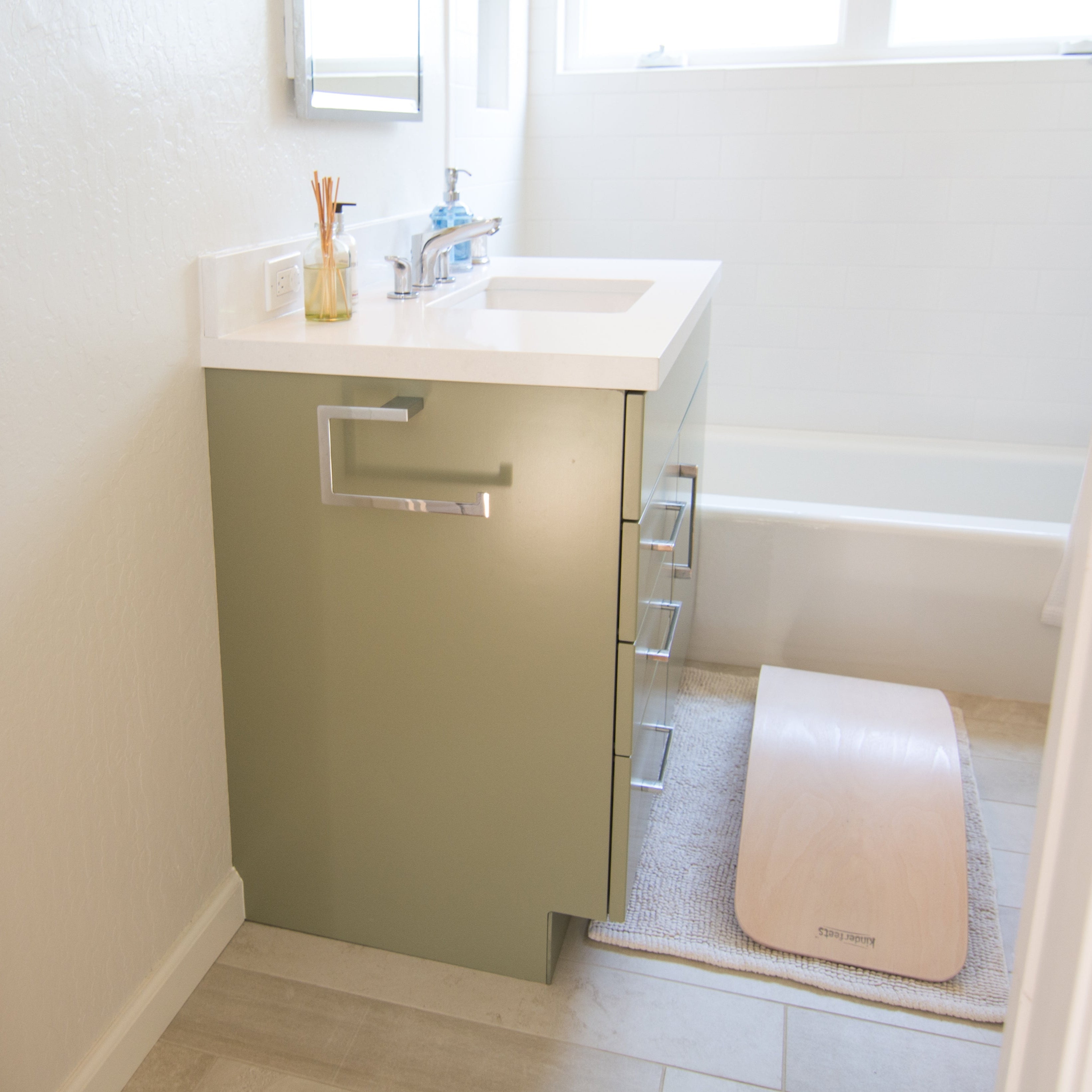Kinderboard WHITE WASH