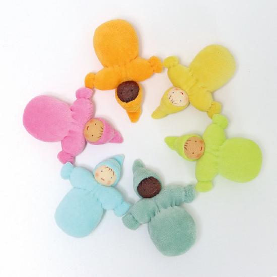Doll - 6 Dwarfs / Pocket Gnomes, Pastel