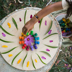 Mandala Rainbow Mushrooms 36pcs (12 colours)